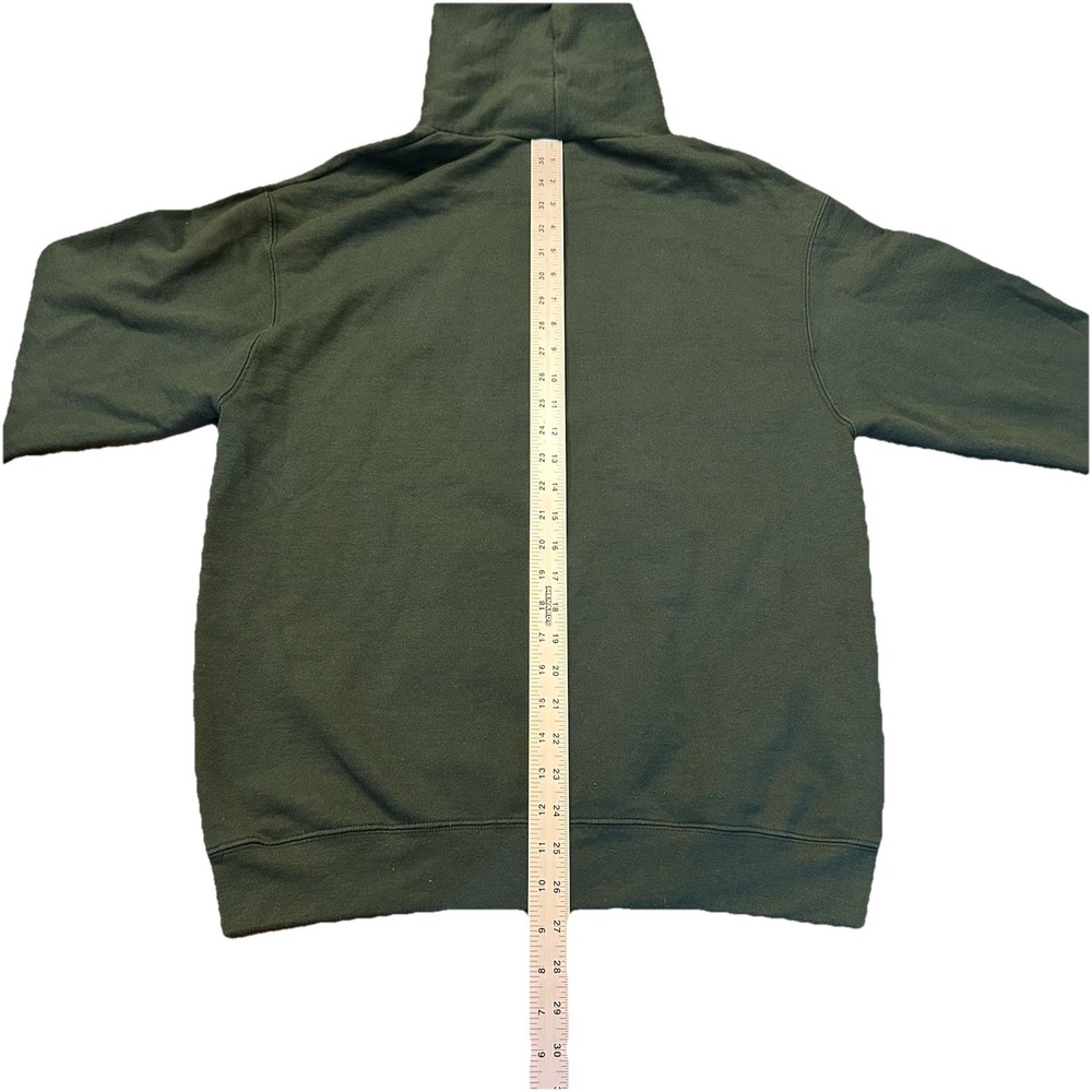 Champion Notre Dame Embroidered Hoodie Size Medium Sweatshirt‎ Green - Picture 4 of 6